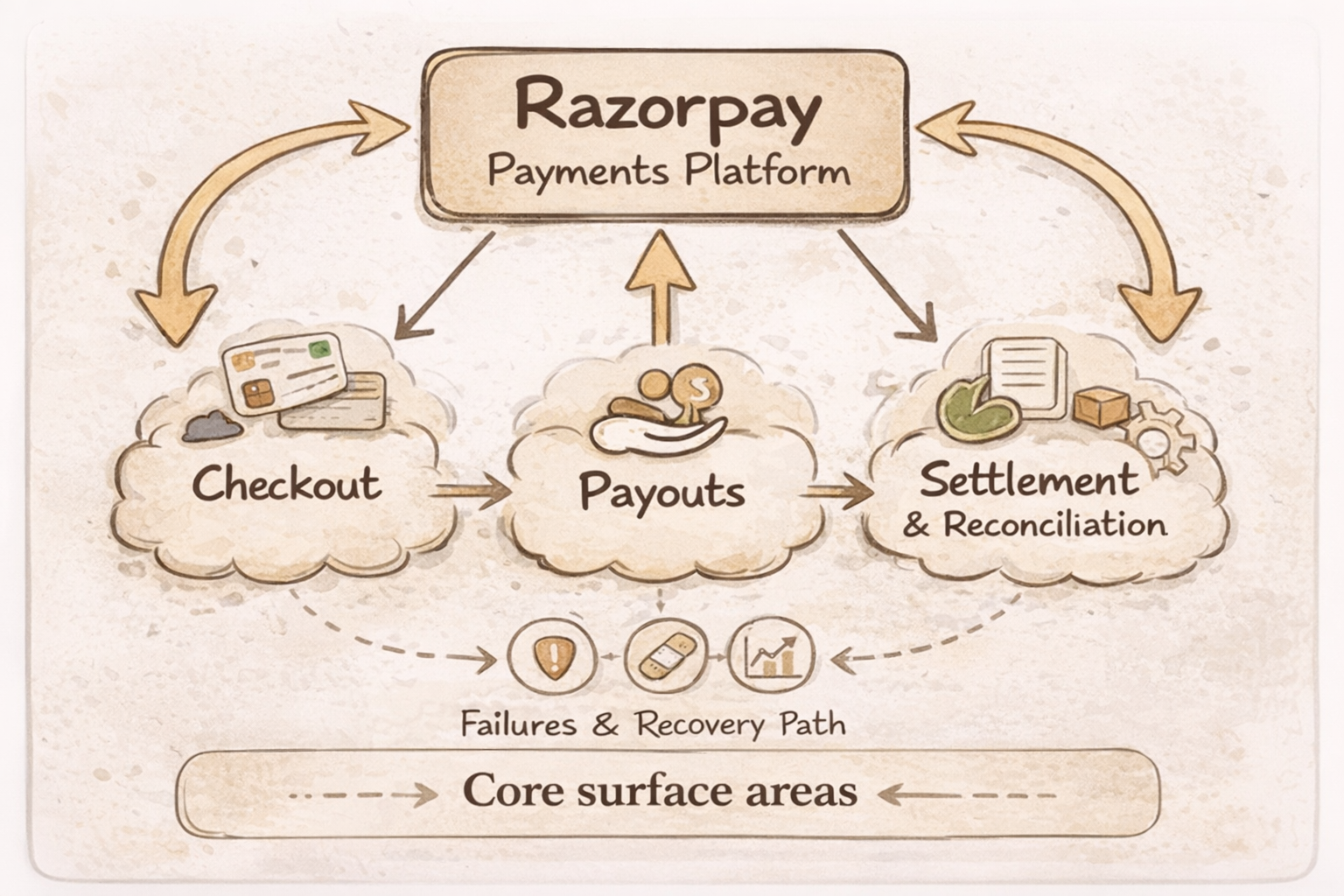 What the platform does diagram